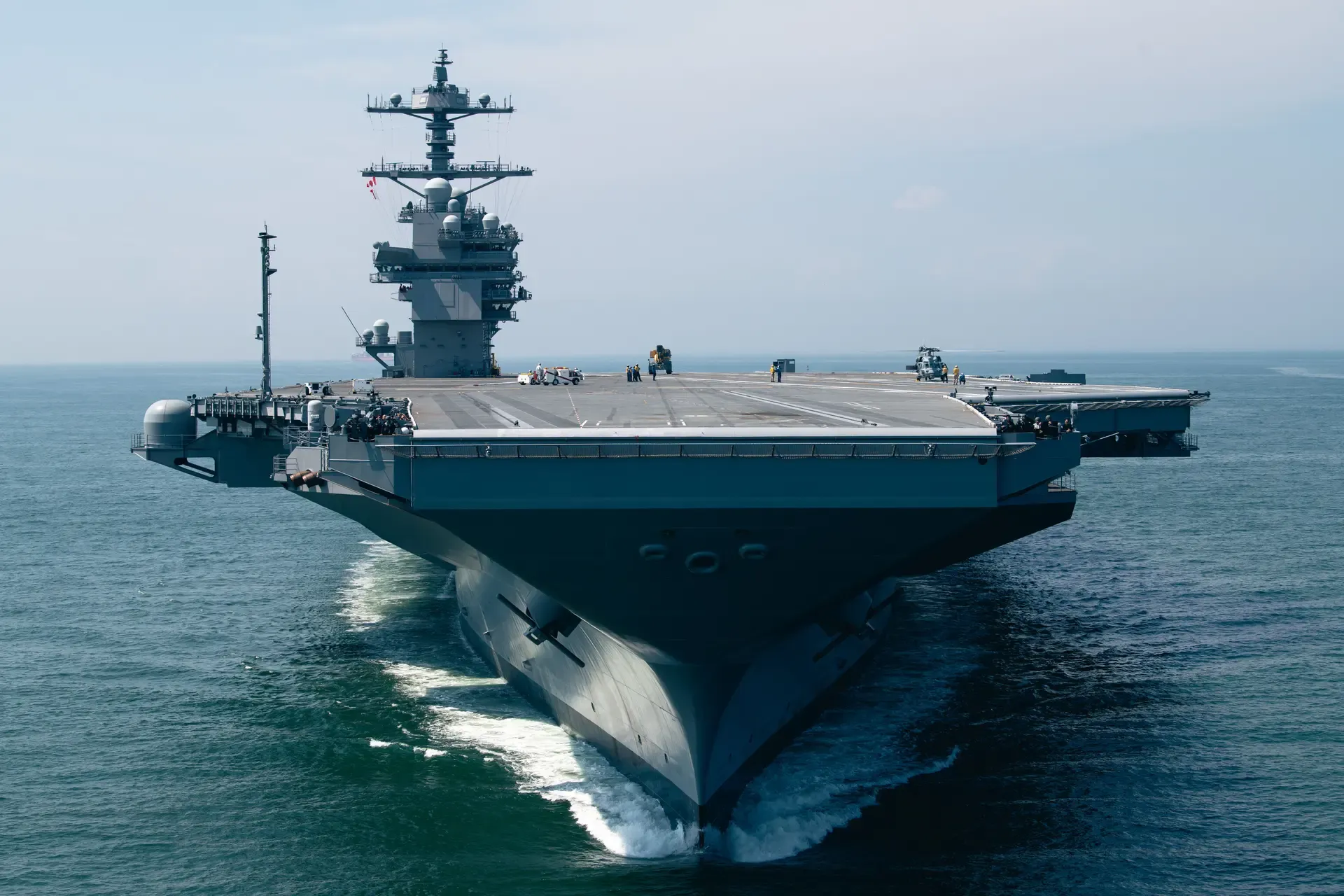 Future USS John F. Kennedy Completes Acceptance Trials