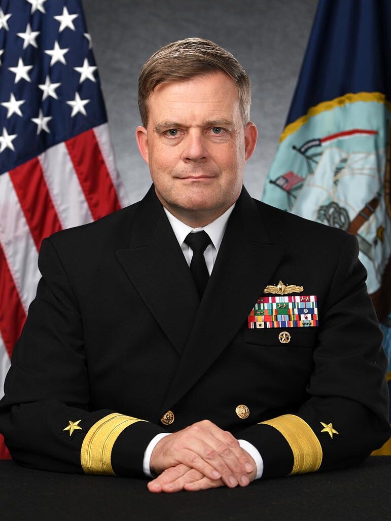 A photo of RDML Andrew Biehn